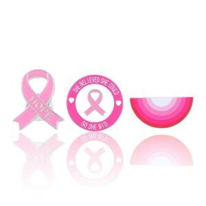 Breast Cancer Brooch Set